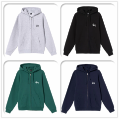 Xe[V[ BASIC STUSSY ZIP HOODIE XEFbg p[J[@vI[o[ Wbp[I[o[