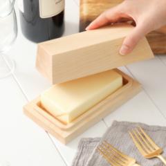_Xzc o^[P[X n[h[v Das Holz Butter case