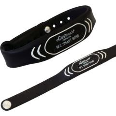 ジェーエスビ eGeeTouchNFC Smart リストバンド黒2本セット JSB TECH社