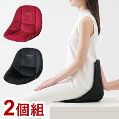 サポートクッション 2個セット 柔道整復師推奨 座椅子 姿勢矯正 疲れ