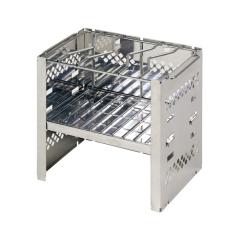 LOTUS GRILL ロータスグリル G281 S お試し炭付 グレー バーベキューコンロ バーベキューグリル 無煙ロースター スピード着火 キャンプ【送料無料】 LOTUS GRILL ロータスグリル G281 S お試し炭付 グレー バーベキュー