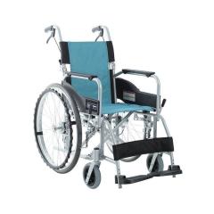 楽々健株式会社 介助型 折り畳み式車椅子(代引不可)【送料無料】の通販