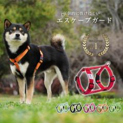 犬 ハーネス 小型犬 中型犬 大型犬 抜けにくい 抜けない 犬の専門家監修 柴犬 エスケープガード 脱げない 脱げにくい 迷子防止 速乾 雨の