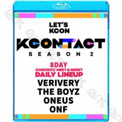 Blu-ray KCONTACT SEASON2 8DAY CONCERT MEET&GREET -2020.10.23-{ꎚ THE BOYZ/ ONEUS/ ONF/ VERIVERIK-POP u[C