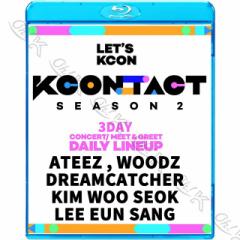 Blu-ray KCONTACT SEASON2 3DAY CONCERT MEET&GREET -2020.10.18-{ꎚ ATEEZ/ DREAMCHATCHER/ WOODZ K-POP u[C