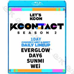 Blu-ray KCONTACT SEASON2 1DAY CONCERT MEET&GREET -2020.10.16- {ꎚ EVERGLOW/ DAY6/ SUNMI/ WEIK-POP u[C