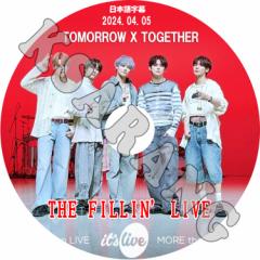 K-POP DVD TXT THE FILLIN LIVE 2024.04.05 {ꎚ gD[oCgDQU[ KPOP DVD