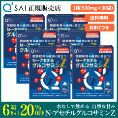 �L���[�T�C N-�A�Z�`���O���R�T�~��Z 530mg�~30�� 6���܂Ƃߔ��� �{���܂��t �T�v�� �@�\���\���H�i ���� �֐ߓ�̈ێ��ɖ𗧂� ���Ȃ�