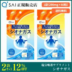 �L���[�T�C �V�I�i�K�X 290mg�~60�� 2�܂܂Ƃߔ��� �����z���T�v�� �����΍���T�|�[�g �C���R�������z�� ���Y�ʂ˂��p�E�_�[�z��