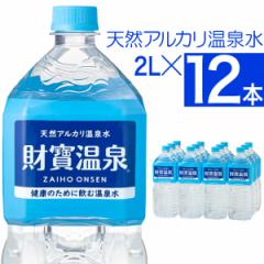 水 ミネラルウォーター 温泉水 2リットル 12本 財宝 2l 送料無料 みず ペットボトル シリカ水 天然水 軟水 お水 鹿児島 財寶温泉 国産 飲