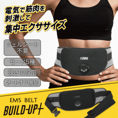 Vアップエクサ EMS 低周波 中周波 高周波 くびれボディ お腹EMS