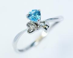 �����O�@�u���[�g�p�[�Y�@�_�C�������h�@0.01ct�@10���@�z���C�g�S�[���h�@K10�@WG�@�n�[�g�@���f�B�[�X�@�A�N�Z�T���[�@�W���G���[�@�M