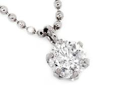 �y���_���g�@�l�b�N���X�@�_�C�������h�@0.3ct�@�v���`�i�@Pt�@����@�V���o�[�@�`�F�[���@�ꗱ�@1���@�\���e�B�A�@6�{�܁@6�܁@���f�B�[