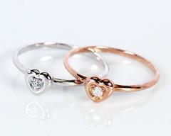 �����O�@�_�C�������h�@0.03ct�@10���@�z���C�g�S�[���h�@�s���N�S�[���h�@K10�@WG�@PG�@�n�[�g�@���f�B�[�X�@�A�N�Z�T���[�@�W���G���[