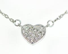 �y���_���g�@�l�b�N���X�@�_�C�������h�@0.05ct�@18���@�z���C�g�S�[���h�@K18�@WG�@�n�[�g�@�p���F�@�p�ׁ@���f�B�[�X�@�A�N�Z�T���[�@