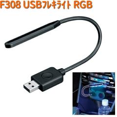 F308 USB �t���L���C�g RGB �Z�C�� SEIWA F-308�y�����񂹏��i�z�y�J�[�p�i �ԓ��@���C�g�@�����v�@����@�C���~�@���[�h�����v�z