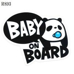 �y�l�R�|�X�Ή��i�z���m�}�[�N�@R-893�@�J�[�T�C���X�e�b�J�[�@BABY ON BOARD�@�N�}�@�V�[���^�C�v�@R893�y���S�҃}�[�N ���S�h���C�u�}