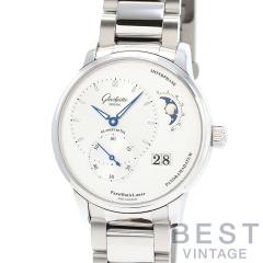 �y���ÁzGLASHUTTE ORIGINAL PANO MATIC LUNAR �O���X�q���b�e�E�I���W�i�� �p�m�}�e�B�b�N���i 1-90-02-42-32-71