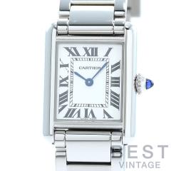 �y���ÁzCARTIER TANK MUST DE CARTIER SMALL MODEL �J���e�B�G �^���N �}�X�g �h�D �J���e�B�G SM WSTA0051