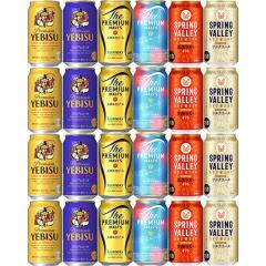 �v���~�A���r�[��6��A�\�[�g 350ml�~24�{ �i6��~�e4�{�j ���ݔ�� �r�[���Z�b�g u-sa