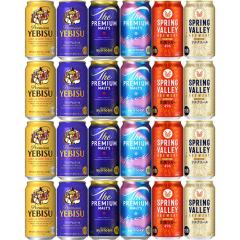 �v���~�A���r�[��6��A�\�[�g 350ml�~24�{ �i6��~�e4�{�j ���ݔ�� �r�[���Z�b�g u-sa