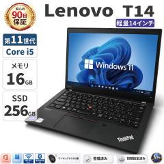 Lenovo ���� �m�[�g�p�\�R�� 14�C���` ���m�{ T14 ��11���� Core i5 ������16GB SSD256GB Windows11 Office�t�� �y�� Web�J���� �w��F��