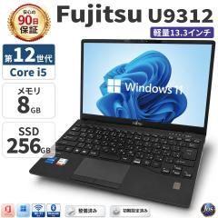 # ���� �󂠂� Fujitsu �x�m�� LIFEBOOK U9312 �m�[�g�p�\�R�� Office�t�� Windows11 ��12���� Core i5 ������ 8GB SSD256GB ���y�� 13.3