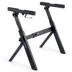 Donner 電子キーボード ピアノ Z型 スタンド 折りたたみ式 高さ55-85cm
