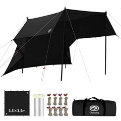 GOGlamping HENGEN+スクエアタープTC 正方形タープ ポリコットン