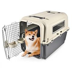 ペットキャリー ペット航空ケース、中大型犬用ハードクレート ペット