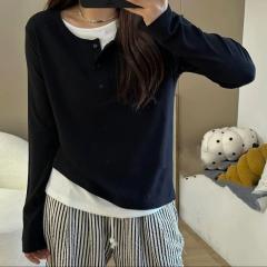 ���C���[�h t�V���c ������� ���f�B�[�X ����T�V���c �J�b�g�\�[ �{�^�� T�V���c �z�F �g���[�i�[ �t�H ���E���h�l�b�N �V���v��