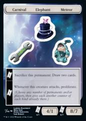 �}�W�b�N�U�M���U�����O UNF EN 7/48 Carnival Elephant Meteor (�p��� �X�e�b�J�[) UNFINITY