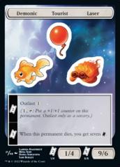 �}�W�b�N�U�M���U�����O UNF EN 21/48 Demonic Tourist Laser (�p��� �X�e�b�J�[) UNFINITY