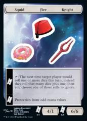 �}�W�b�N�U�M���U�����O UNF EN 27/48 Squid Fire Knight (�p��� �X�e�b�J�[) UNFINITY