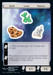 �}�W�b�N�U�M���U�����O UNF EN 32/48 Geek Lotus Warrior (�p��� �X�e�b�J�[) UNFINITY