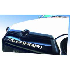 200系 ハイエース リアゲートガーニッシュ カーボン 415コブラ