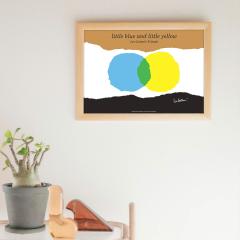 LEO LIONNI ���I�E���I�j B4�T�C�Y�E�|�X�^�[�wLetters�x�ؐ��t���[���Z�b�g�b�C���e���A �k�� �i�`������ �u���E�� �z�� ���I���I�j