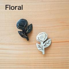 �{�[���u���[�` Floral�b BONE BROOCH �o�b�W �o�b�` �A�N�Z�T���[ �s�� ������� ��i ���R �n���h���C�h �k�� �t�@�b�V���� �i�`������