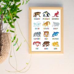 ERIC CARLE�F�G���b�N �J�[���EB4�T�C�Y �|�X�^�[�wMother and Child / �����̐e�q�x�ؐ��t���[���Z�b�g�b�C���e���A �k�� �i�`������ �u