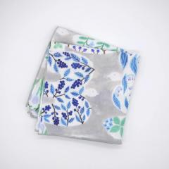 �R���� �K�[�[�n���J�`�useasonal birds�v| KAYO AOYAMA �k�� �R�b�g��100�� ���� �A�� �{�^�j�J�� �K�[�[ �傫�� �n���J�`�[�t �^�I��