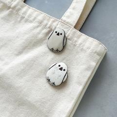 �{�[���u���[�` �V�}�G�i�K Shimaenaga�b BONE BROOCH �o�b�W �o�b�` �A�N�Z�T���[ �s�� ������� ��i ���R �n���h���C�h �k�� �t�@�b�V