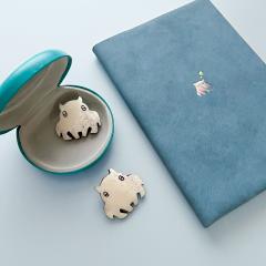 �{�[���u���[�` �����_�R Mendako�b BONE BROOCH �o�b�W �o�b�` �A�N�Z�T���[ �s�� ������� ��i ���R �n���h���C�h �k�� �t�@�b�V���� 