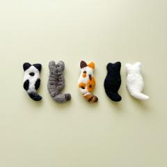 �t�F���g�u���[�` Cat Back�b FELT BROOCH �A�N�Z�T���[ �s�� ������� ��i �n���h���C�h �k�� �t�@�b�V���� �i�`������ ���� �r�уt�F