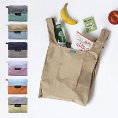 LAURIER TWO-TONE ECO BAG�b���[���G �c�[�g�[�� �G�R�o�b�O �R���p�N�g �V���v�� ���W�� �܂肽���� ��e�� �傫�� �����݃J���[ ������