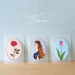 VERRE ���F�[�� �N���A�O���[�e�B���O�J�[�h�b�a�����J�[�h ���b�Z�[�W�J�[�h �|�X�g�J�[�h �M�t�g �o�[�X�f�[�J�[�h ������ �}�g�J