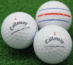 落書き キャロウェイ Callaway ERC SOFT 2021年モデル 50個 球手箱