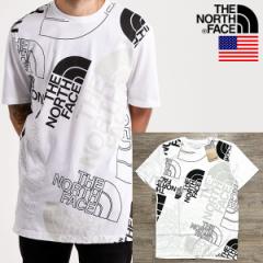 m[XtFCX USAf Y S TVc  The North Face S/S Injection Logo Tee