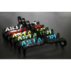 ASIACOM �l�C��� �t���[�J�[�{�� ���[�h�o�C�N�n���h�� �t�H�[�N�R����28.6mm�Ή� �y�� �X�e����̌^ �P�[�u�������� �yASC-A1�z