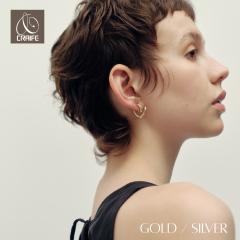 �ɂ��Ȃ� �s�A�X�Ɍ����� �C�������O �s�A�X �����A�����M�[�Ή� 18K�R�[�e�B���O �C���[�J�t �W���G���[ �S�[���h �V���o�[ �����p �v�`