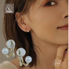 �ɂ��Ȃ� �C�������O �����A�����M�[�Ή� 18K �j�b�P���t���[ ���f�B�[�X ��l ���킢�� �G���K���g �W���G���[ �s�A�X�Ɍ����� �S�[���h